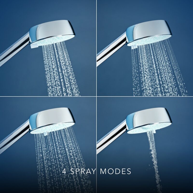 Mira Sport Max Dual Outlet 9.0kW Electric Shower White/Chrome