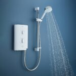 Mira Sport Single Outlet 9.0kW Thermostatic Electric Shower White/Chrome