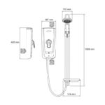 Mira Advance Flex 8.7kW Thermostatic Electric Shower