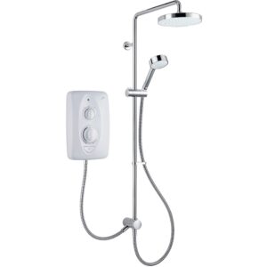 Mira Jump Dual 10.8 KW Electric Shower White