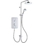 Mira Jump Dual 9.5 KW Electric Shower White