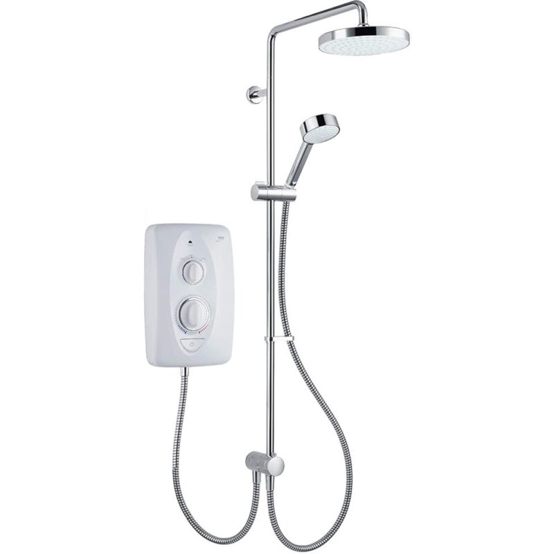 Mira Jump Dual 9.5 KW Electric Shower White