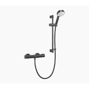 Mira Relate Exposed Mixer Shower Matt Black