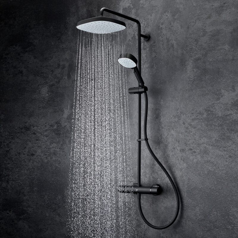 Mira Relate ERD Thermostatic Mixer Shower Matt Black Mira Relate ERD Thermostatic Mixer Shower Matt Black