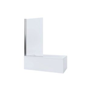 Mira Single Panel Square Bathscreen
