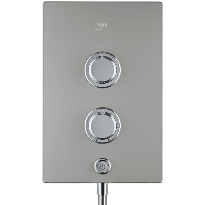 Mira Decor 9.5kW Electric Shower Warm Silver