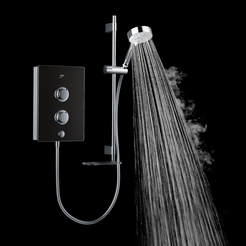 Mira Decor 8.5kW Electric Shower Black Onyx Mira Decor 8.5kW Electric Shower Black Onyx