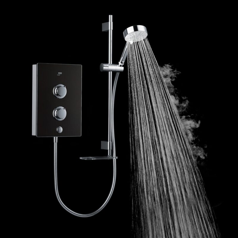 Mira Decor 9.5kW Electric Shower Black Onyx