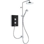 Mira Decor Dual 10.8kW Electric Shower Black Onyx