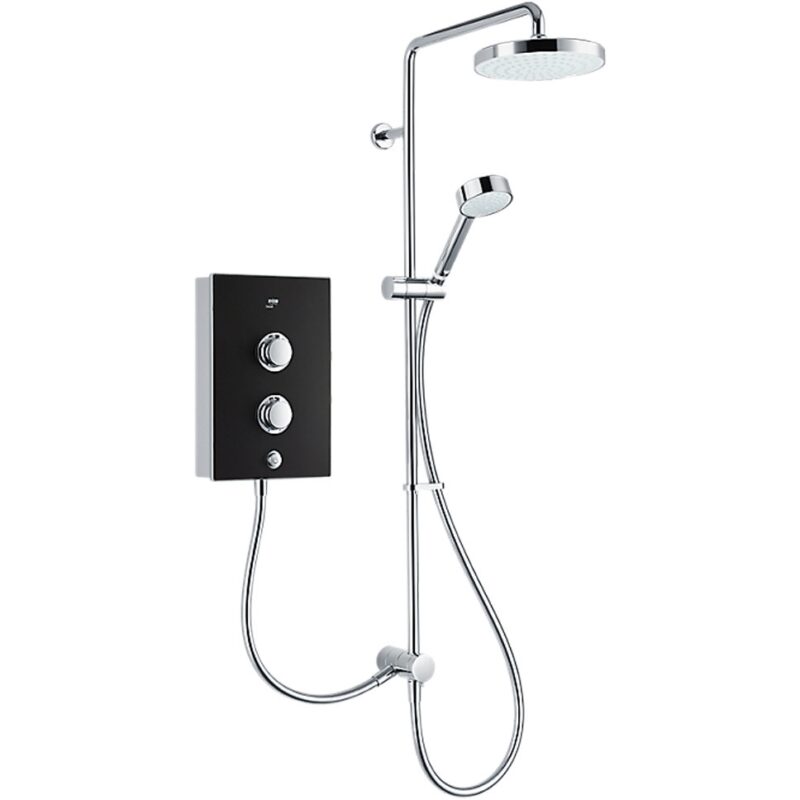 Mira Decor Dual 10.8kW Electric Shower Black Onyx Mira Decor Dual 10.8kW Electric Shower Black Onyx