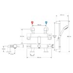 Mira Assist Bath Shower Mixer Tap Chrome