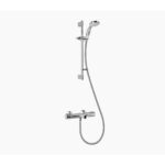 Mira React Wall Mounted Bath Shower Mixer Chrome