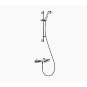 Mira React Wall Mounted Bath Shower Mixer Chrome