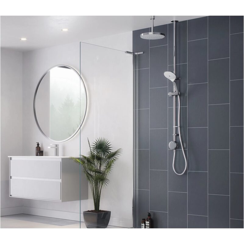 Mira Activate Dual Ceiling Fed Digital Shower High Pressure/Combi