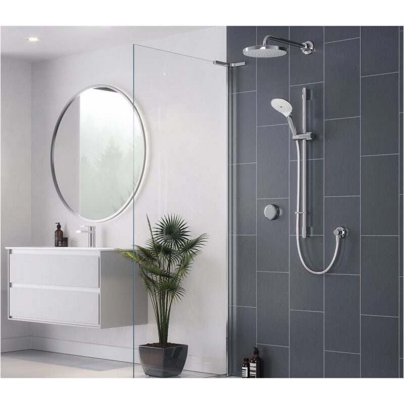 Mira Activate Dual Rear-Fed Digital Shower High Pressure/Combi