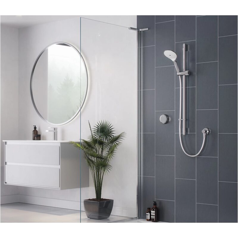Mira Activate Single Pumped Rear-Fed Digital Shower