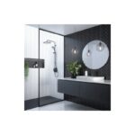 Mira Opero Dual Exposed Shower with Adjustable & Fixed Head Black
