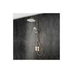 Mira Opero Dual Exposed Shower with Adjustable & Fixed Head Nickel