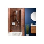 Mira Evoco Dual Bathfill Thermostatic Shower with Adjustable Head Chrome