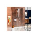 Mira Evoco Dual Bathfill Thermostatic Shower with Adjustable Head Chrome
