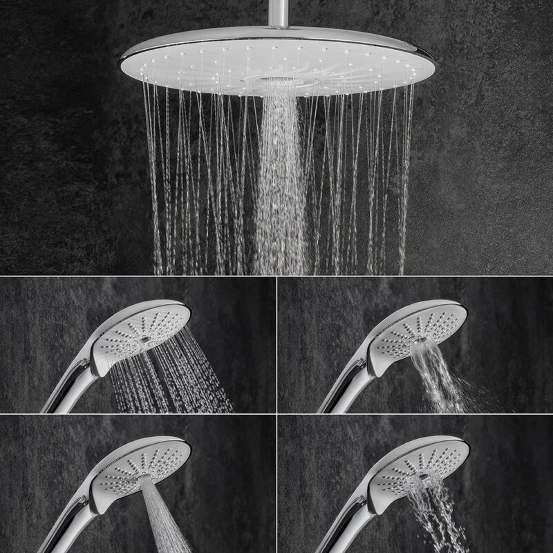 Mira Mode Maxim Rear Fed Digital Shower Pumped