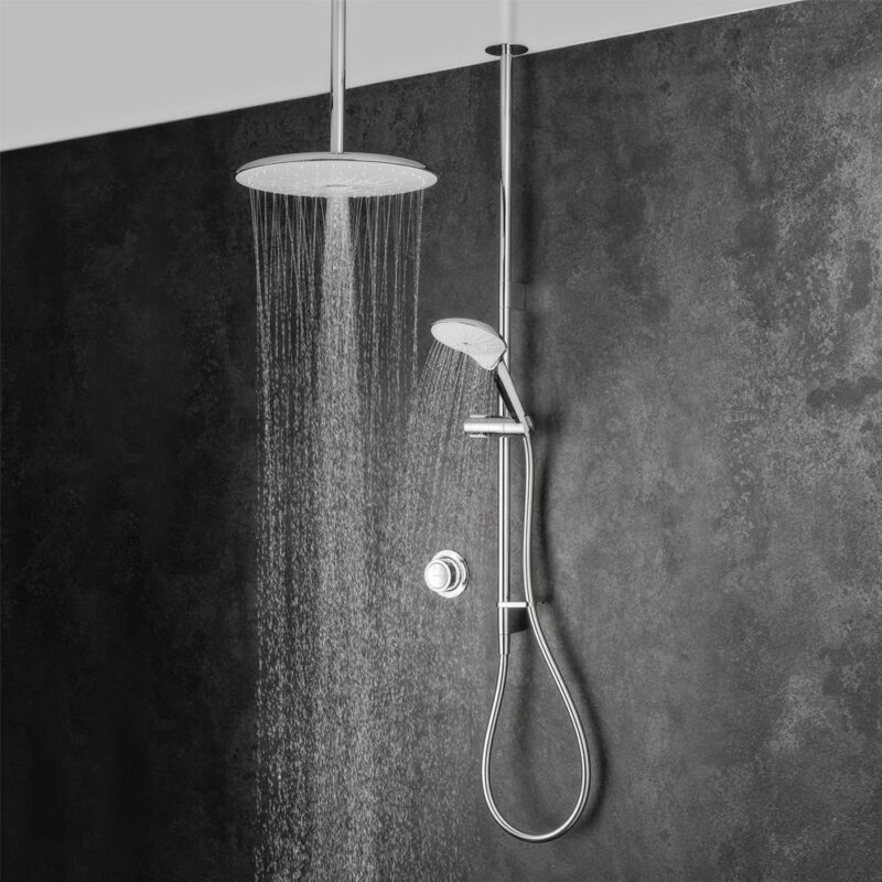 Mira Mode Maxim Ceiling Fed Digital Shower High Pressure