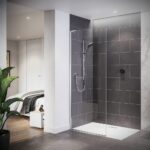 Mira Platinum Single Outlet Rear Fed Digital Shower High Pressure