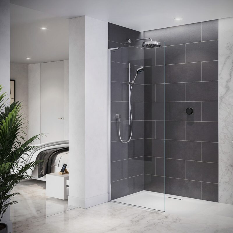 Mira Platinum Dual Outlet Rear Fed Digital Shower High Pressure