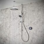 Mira Platinum Dual Outlet Ceiling Fed Digital Shower - High Pressure