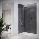 Mira Platinum Dual Outlet Ceiling Fed Digital Shower - High Pressure