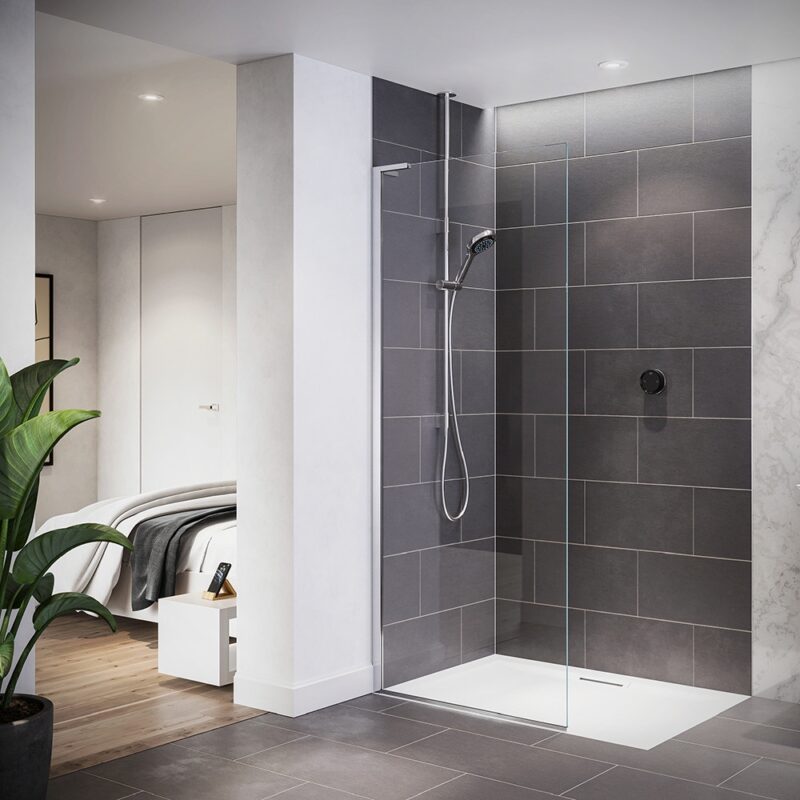 Mira Platinum Single Outlet Ceiling Fed Digital Shower Low Pressure