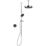 Mira Platinum Dual Outlet Ceiling Fed Digital Shower Low Pressure