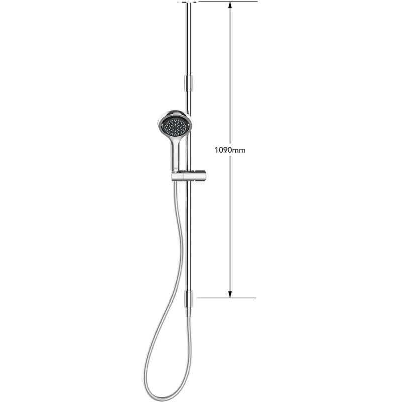 Mira Platinum Ceiling Fed Shower Kit
