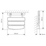 Mira Shower Seat White