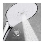 Mira Switch 130mm Four Spray Hand Shower Chrome