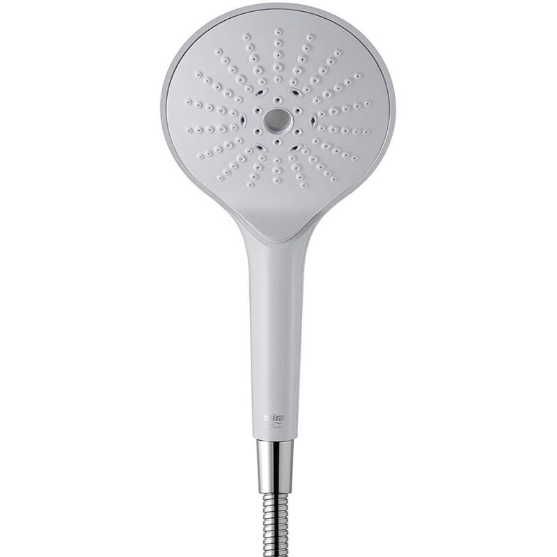 Mira Switch 130mm Four Spray Hand Shower White Mira Switch 130mm Four Spray Hand Shower White