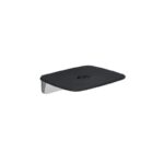 Mira Premium Shower Seat Chrome/Dark Grey