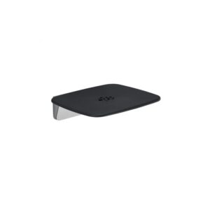 Mira Premium Shower Seat Chrome/Dark Grey