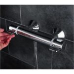 Mira Assist Bar Shower Valve & Flex Shower Kit Chrome