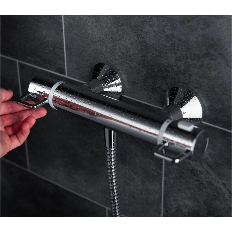 Mira Assist Bar Shower Valve & Flex Shower Kit Chrome