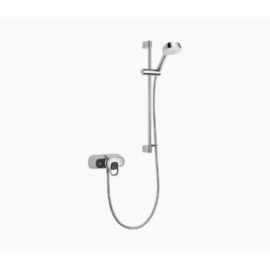 Mira Select Exposed Mixer Shower Chrome/White