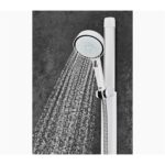 Mira Select Flex Exposed Mixer Shower Chrome/White