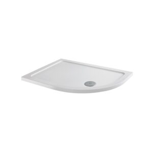 MX Elements 1200 x 800mm Offset Quadrant Right Hand Anti-Slip Tray