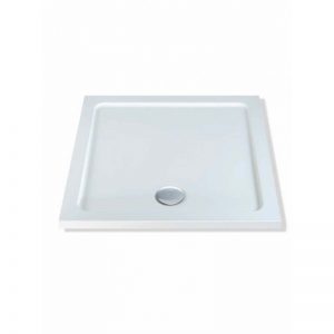 MX Elements Low Profile 800 x 800mm Shower Tray & 90mm Waste