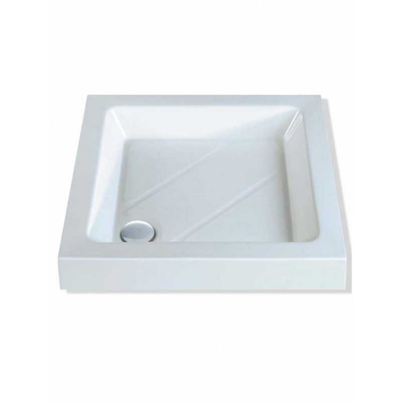 MX Classic 1000 x 1000mm Shower Tray & 50mm Waste
