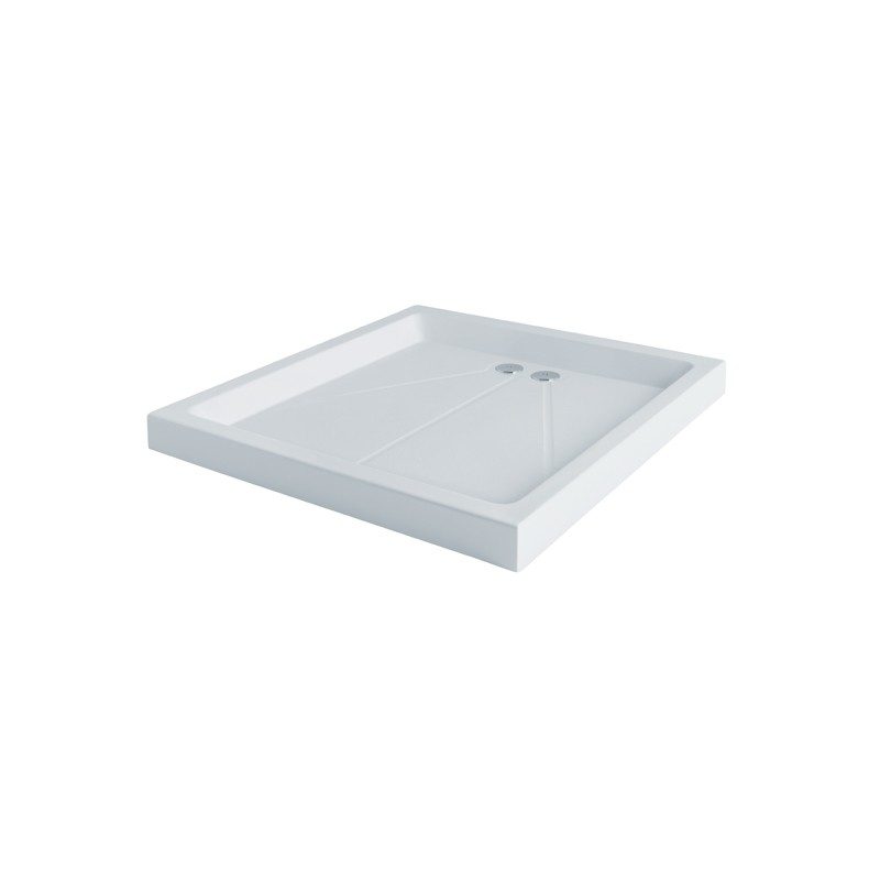 MX Classic 1200 x 1200mm Shower Tray & 50mm Waste