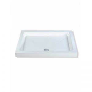 MX Classic 1100 x 760mm Shower Tray & 50mm Waste