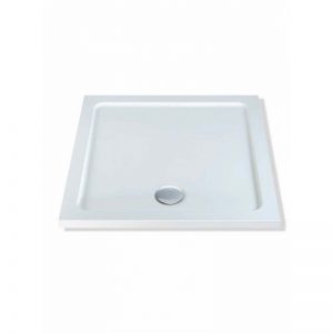 MX DucoStone Low Profile 760 x 760mm Shower Tray & 90mm Waste
