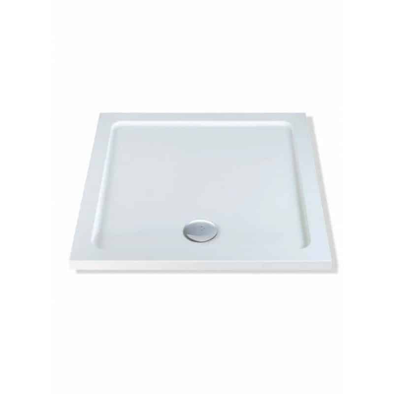 MX DucoStone Low Profile 700 x 700mm Shower Tray & 90mm Waste