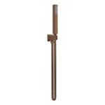 Nuie Brushed Bronze Shower Handset Kit Square